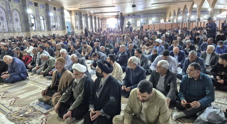 نماز جمعه یاسوج در قاب تصویر