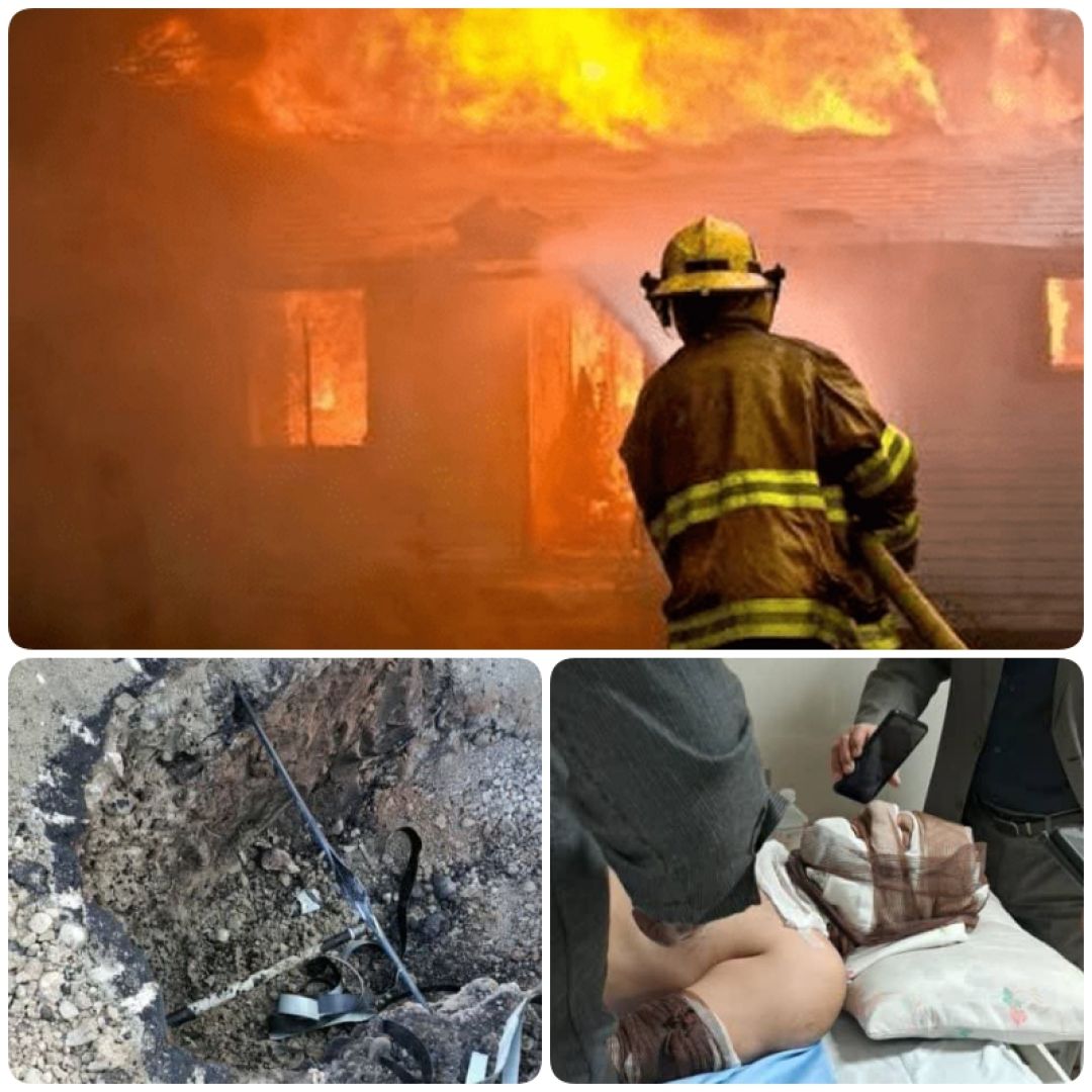 انفجار لوله گاز در دهدشت حادثه آفرید