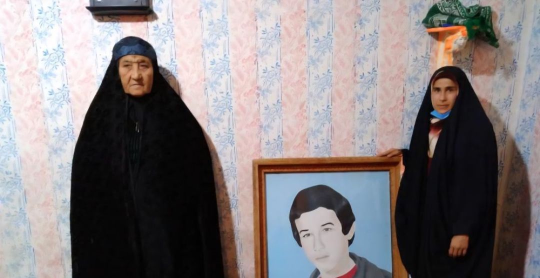 مادر شهید جمشیددانشور به کاروان حسینی پیوست