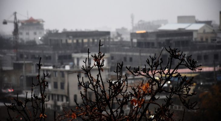 طراوت باران بر دامان پایتخت طبیعت ایران