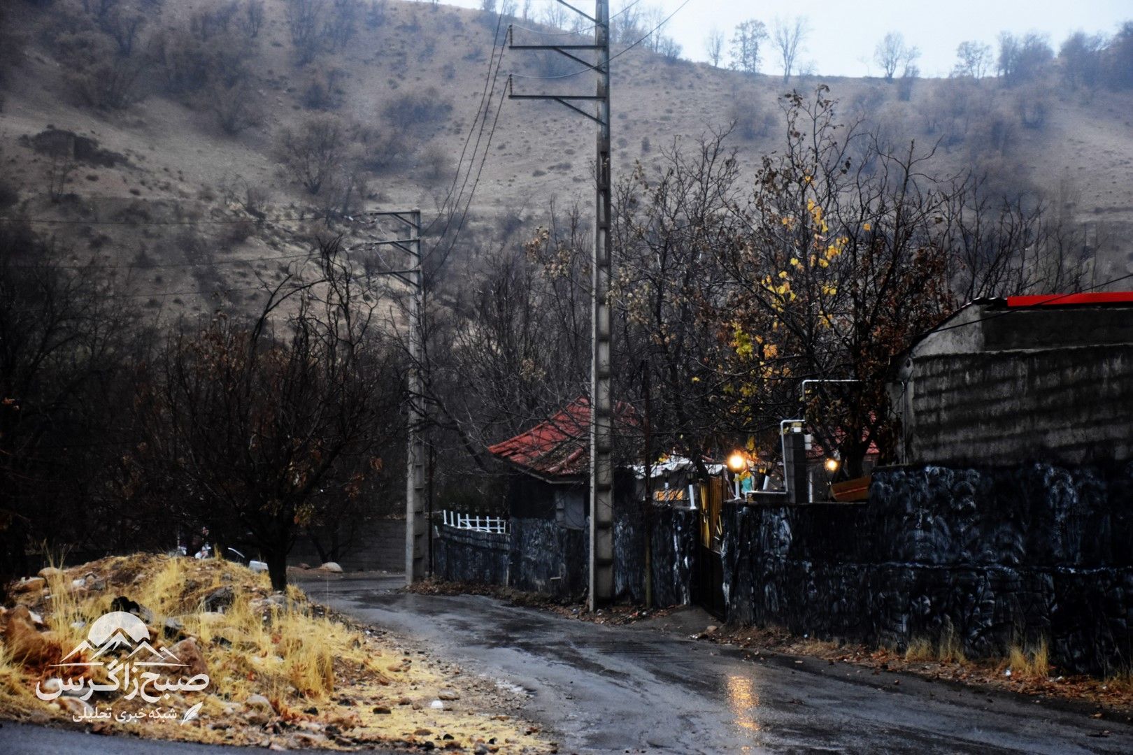 طراوت باران بر دامان پایتخت طبیعت ایران