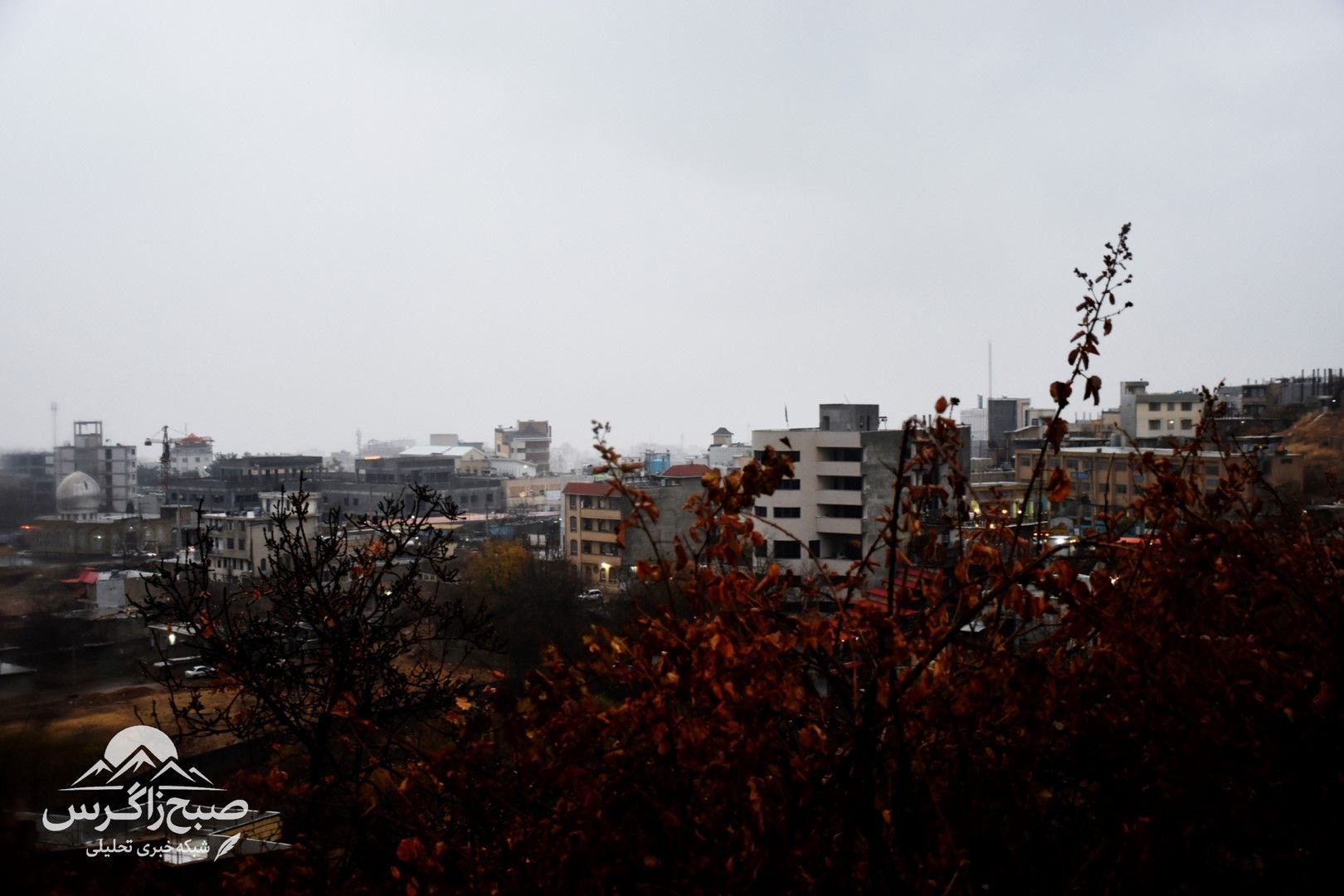 طراوت باران بر دامان پایتخت طبیعت ایران