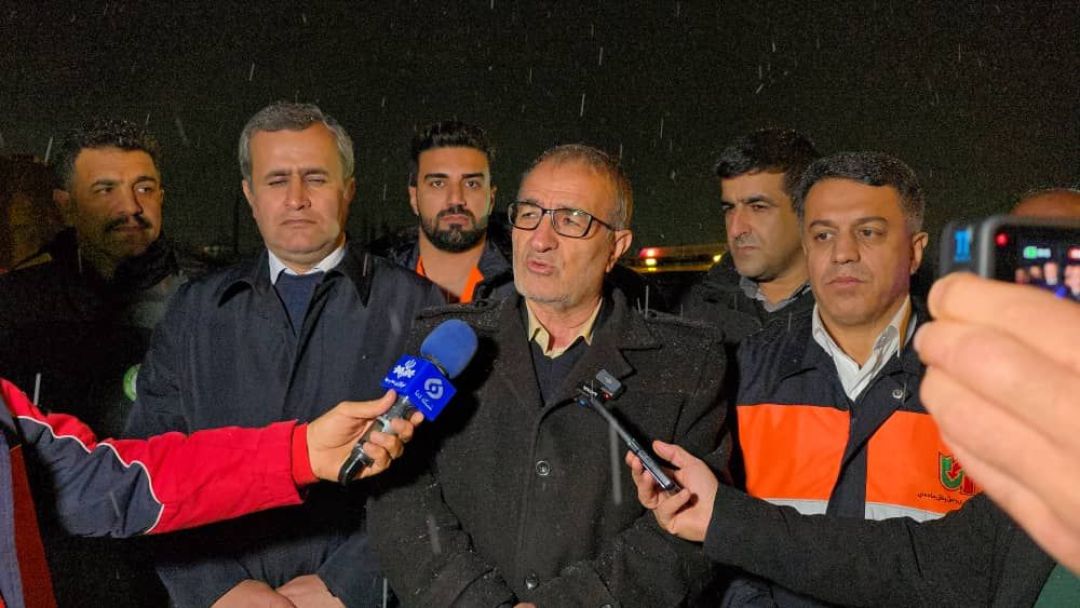 بازدید شبانه استاندار از محورهای مواصلاتی کهگیلویه‌وبویراحمد