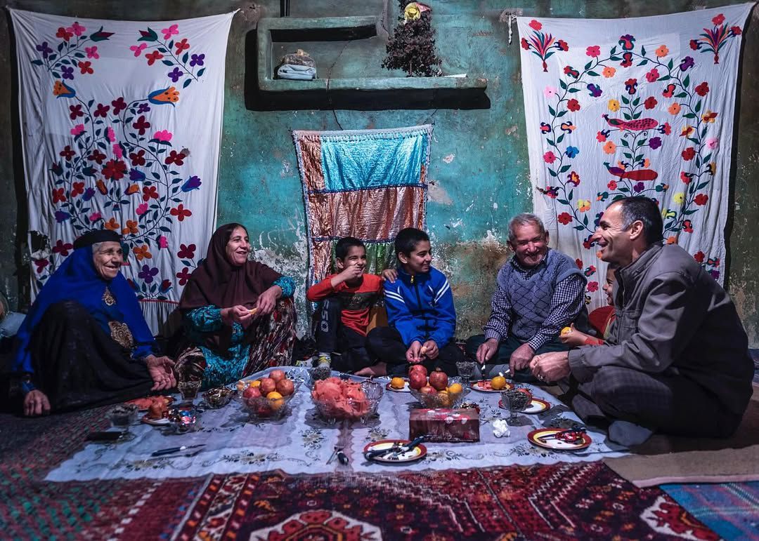 یلدای سرزمین زاگرس؛دور آتش، پای صحبت پدربزرگ‌ها