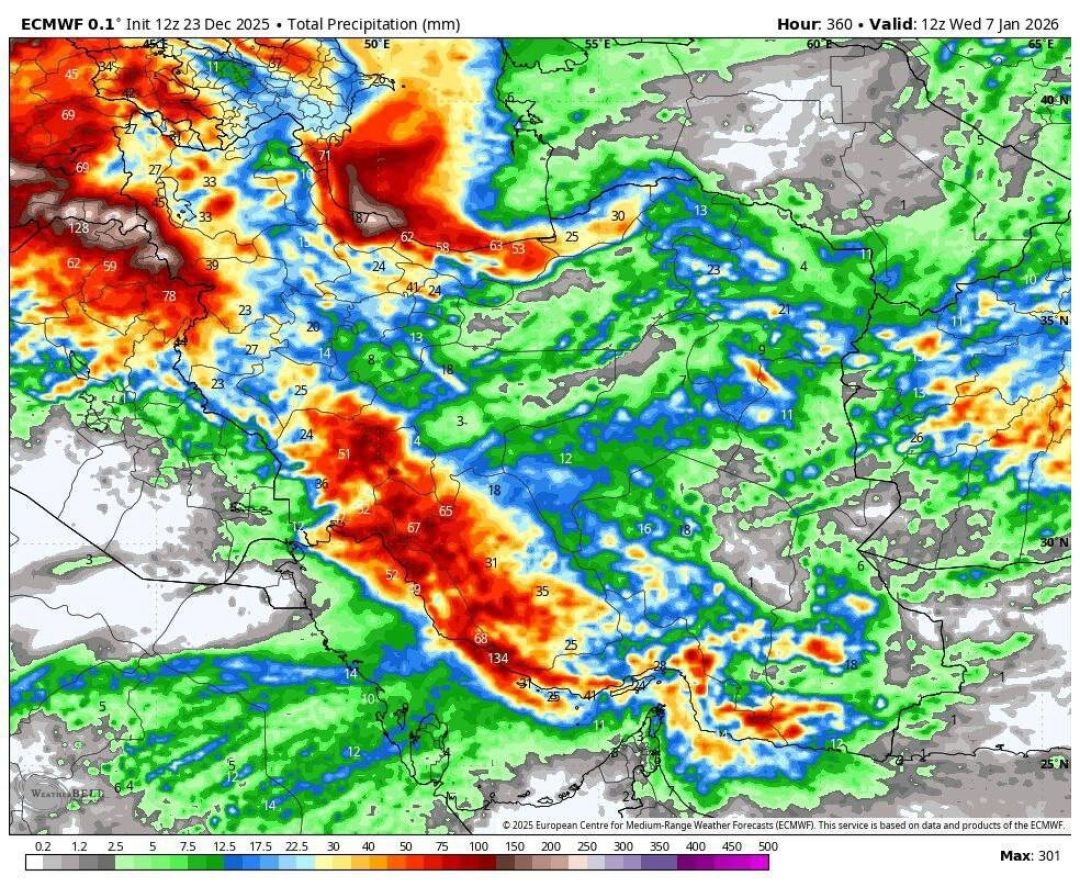 برف سنگین زمستان، مهمان قله‌های زاگرس می‌شود