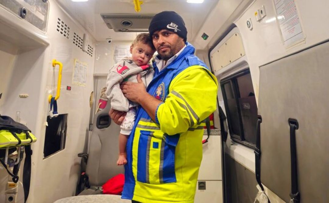 تلاش 3ساعته اورژانس برای نجات جان کودک لودابی