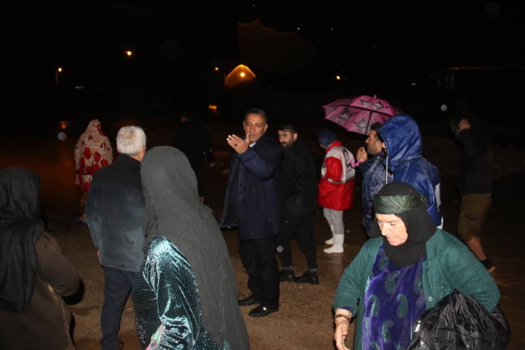 سیلاب در راک؛ اسکان اضطراری ۱۵ خانواده