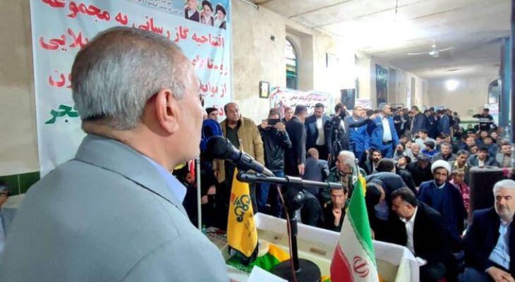 بهره‌مندی ٢۴ روستای مارگون از گاز طبیعی