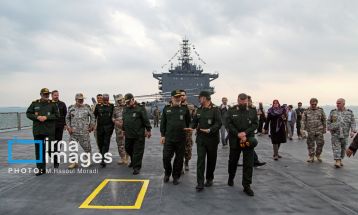 الحاق ناو پهپادبر «شهید باقری» به نیروی دریایی سپاه