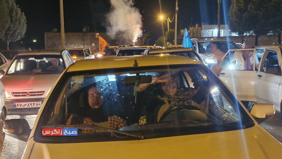 کاروان شادی خودرویی در شهرستان باشت