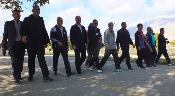 همايش بزرگ پياده‌روی خانوادگی در گچساران+ تصاویر