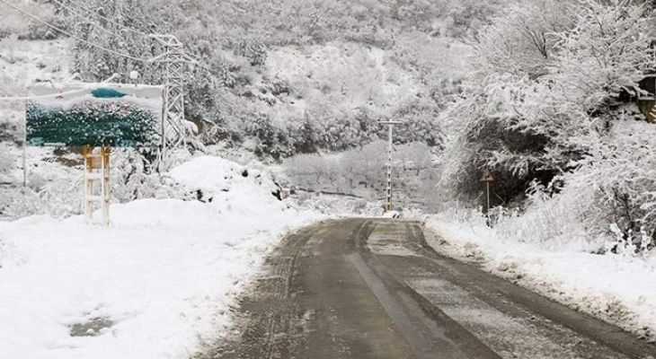 برف و باران در راه کهگیلویه‌ و بواحمد