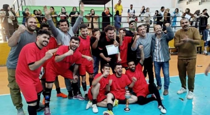 فوتسال ناشنوایان دهدشت بر بام قهرمانی استان ایستاد