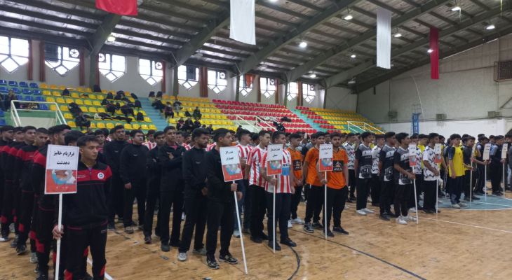 آغاز مسابقات هندبال نوجوانان کشور در یاسوج