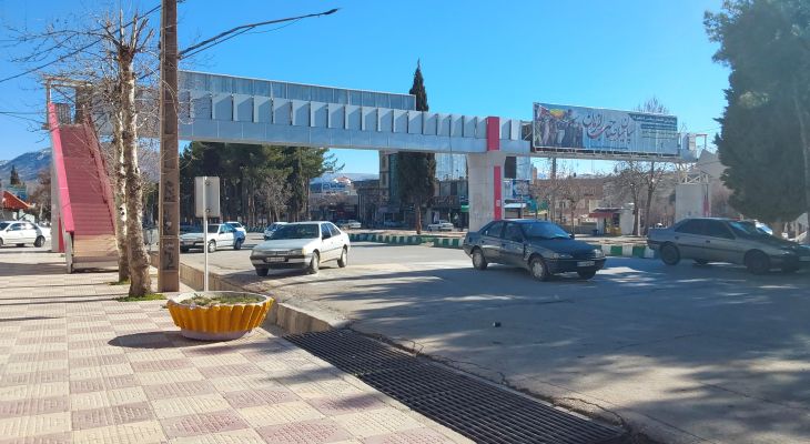 پل‌های بدون عابر در یاسوج