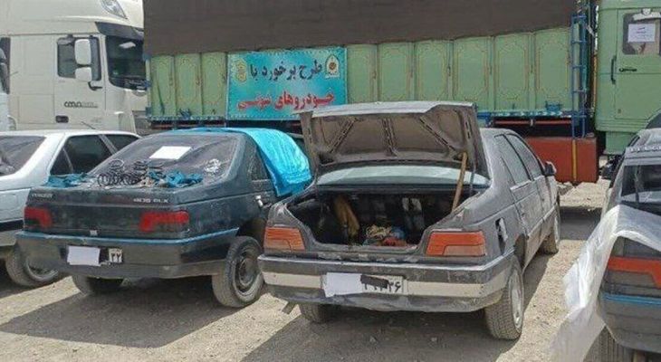 بمب‌های متحرک در جاده‌های کهگیلویه‌ و بویراحمد+ تصاویر