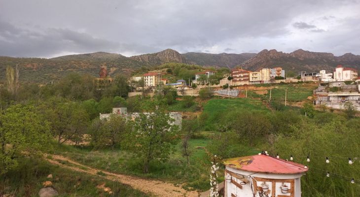 هوای بهاری آسمان پایتخت طبیعت