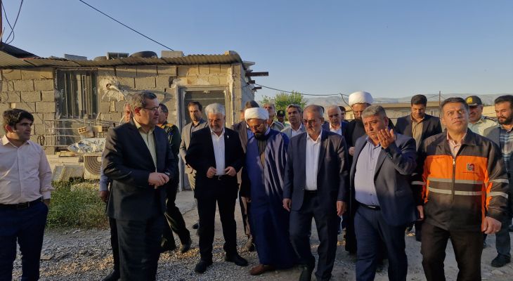 بازدید میدانی استاندار کهگیلویه‌و‌بویراحمد از باشت