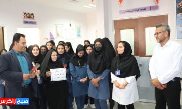 تجلیل از پرسنل بیمارستان شهدای باشت