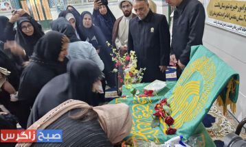 میزبانی روستائیان باشت از کاروان زیر سایه خورشید