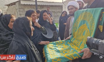 میزبانی روستائیان باشت از کاروان زیر سایه خورشید