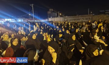 استقبال پرشور باشتیها از پرچم متبرک امام رضا(ع)