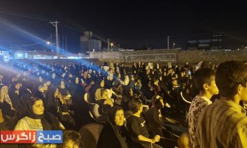 استقبال پرشور باشتیها از پرچم متبرک امام رضا(ع)