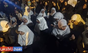 استقبال پرشور باشتیها از پرچم متبرک امام رضا(ع)