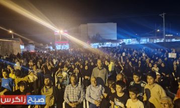 استقبال پرشور باشتیها از پرچم متبرک امام رضا(ع)