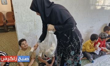 توزیع صبحانه سالم بین دانش‌آموزان مدارس باشت