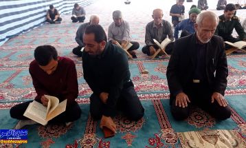 محفل انس با قرآن شهدای خدمت در بهمئی