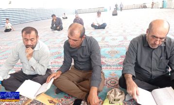 محفل انس با قرآن شهدای خدمت در بهمئی
