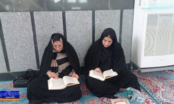 محفل انس با قرآن شهدای خدمت در بهمئی