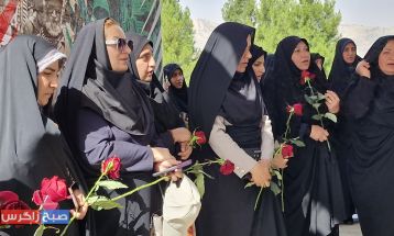 آیین غبارروبی گلزار مطهر شهدای گمنام