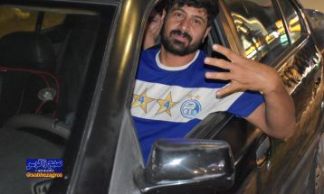 شادی هواداران یاسوجی پس از قهرمانی استقلال
