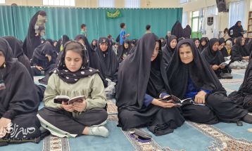 زمزمههای دعای عرفه در شهرستان باشت