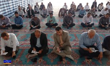 مراسم پرفیض دعای ندبه در لیکک