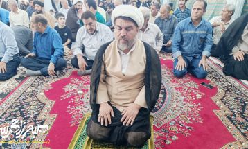 اقامه نماز عید قربان در شهرستان باشت