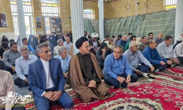 اقامه نماز عید قربان در شهرستان باشت