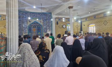 اقامه نماز عید قربان در شهرستان باشت
