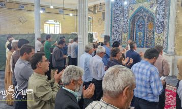 اقامه نماز عید قربان در شهرستان باشت