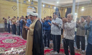 اقامه نماز عید قربان در شهرستان باشت
