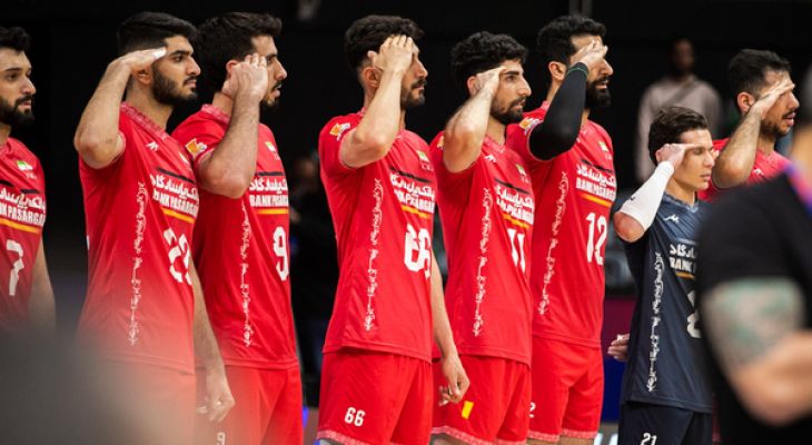 غیرتِ ایرانی از تور والیبال هم بالاتر پرید