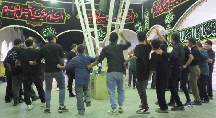 عزاداری شب سوم محرم در گچساران