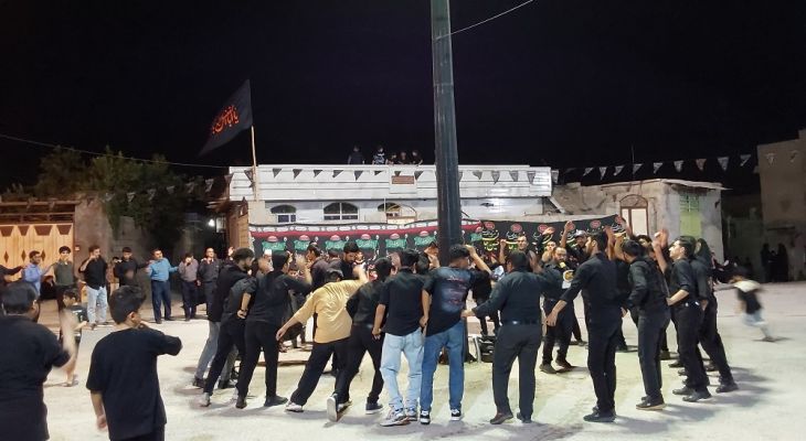 شور حسینی؛ شب چهارم محرم در لنده