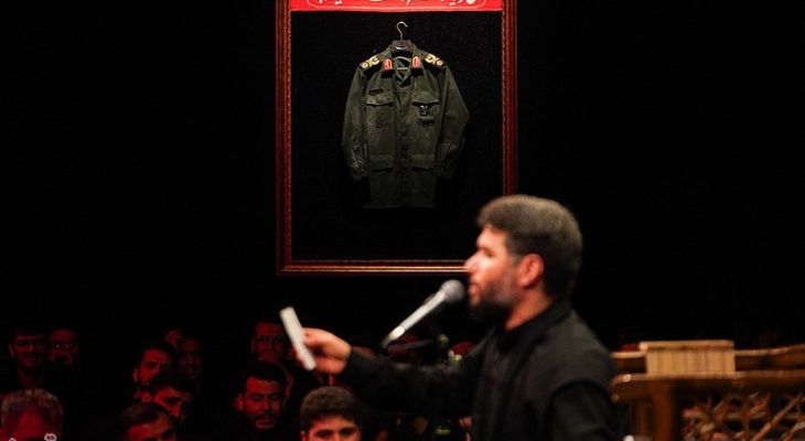 عزاداری شب پنجم در امامزاده قاضی الصابر