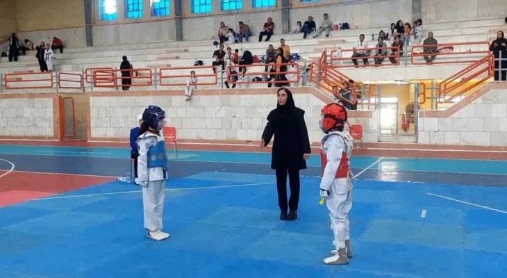 رقابت‌های دختران تکواندوکار در گچساران+ تصاویر