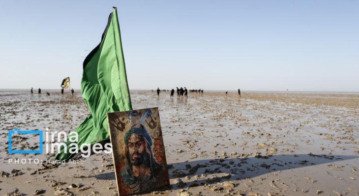 پیاده روی اربعین-«من البحر الی النهر»