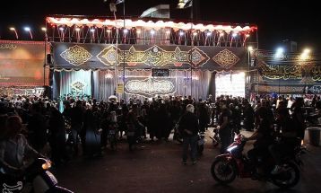 حال‌وهوای حرم در شب شهادت امام رضا(ع)