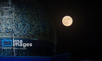 ماه‌گرفتگی در آسمان ایران